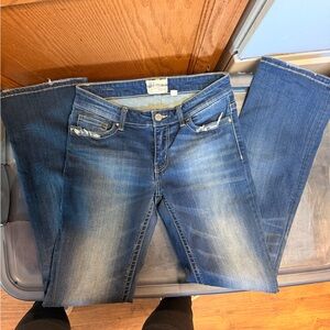 BKE boot cut Jeans in Faded Blue